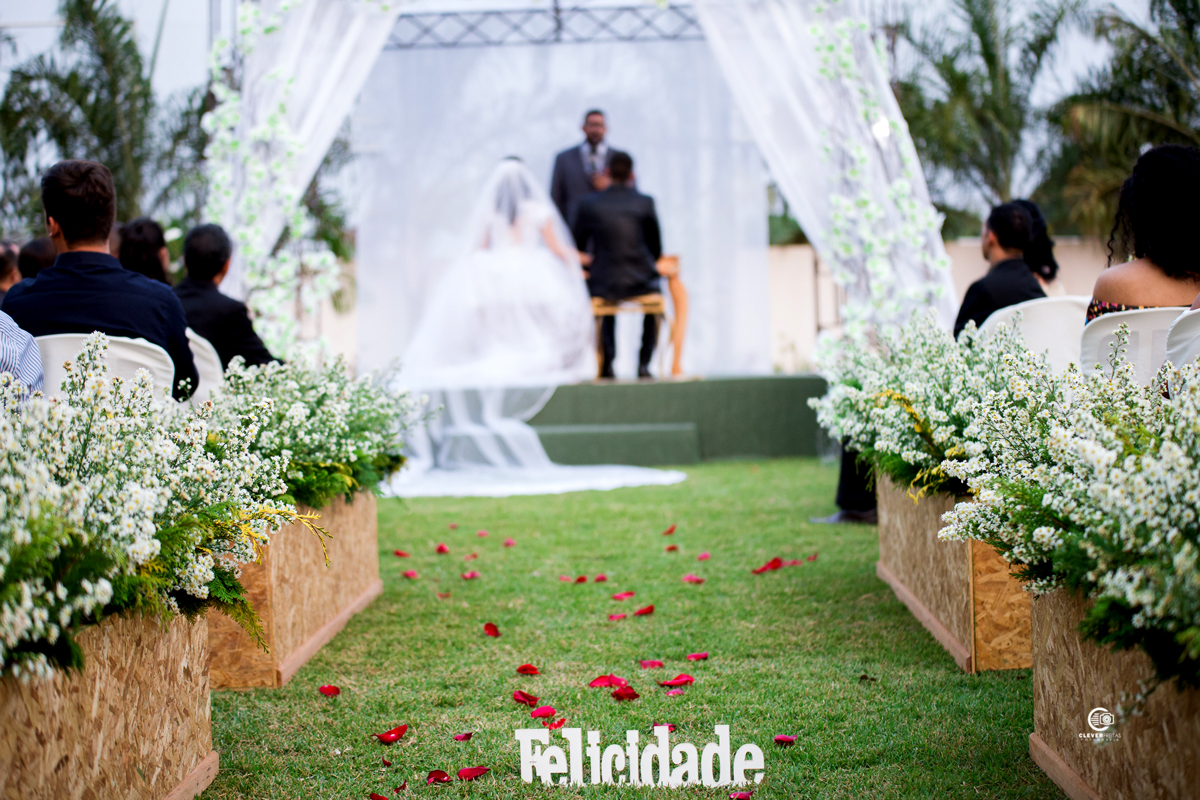 Felicidade de um casamento