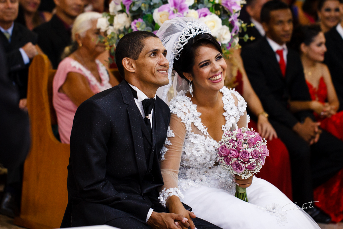 Noivo e noiva, casamento religioso, Igreja Católica, Paróquia São José Operário