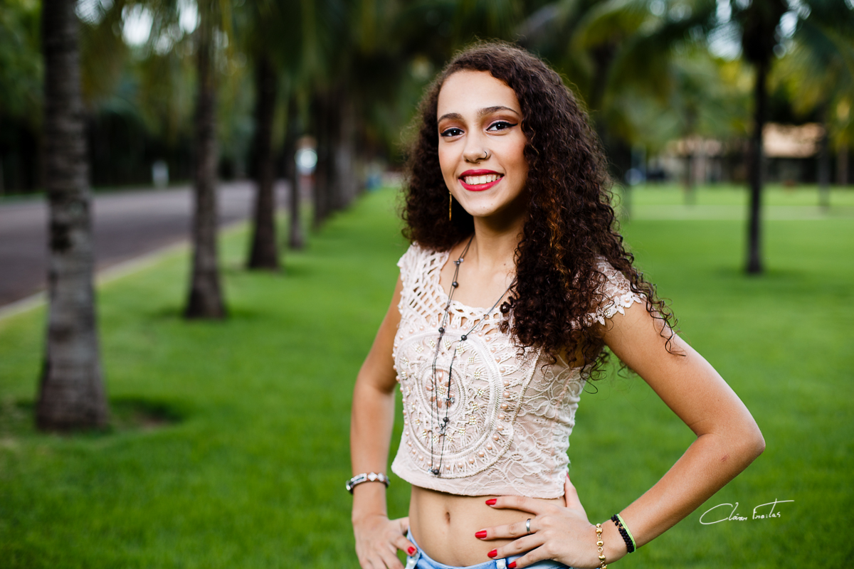 Book de 15 anos ao ar livre em Rondonópolis MT