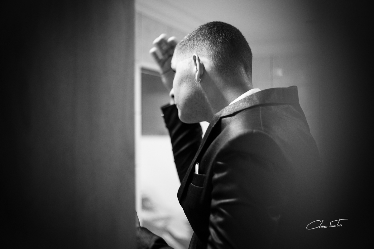 Fotografar o noivo e sempre uma alegria, Andrey parabéns pelo seu dia de Noivo