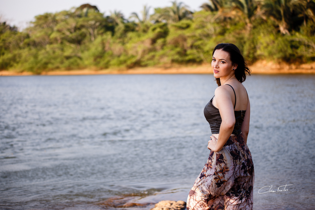 Lindo rio para fotos