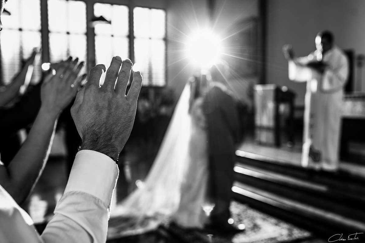 Casamento que foi realizado na Igreja Santa Crus em Rondonópolis MT