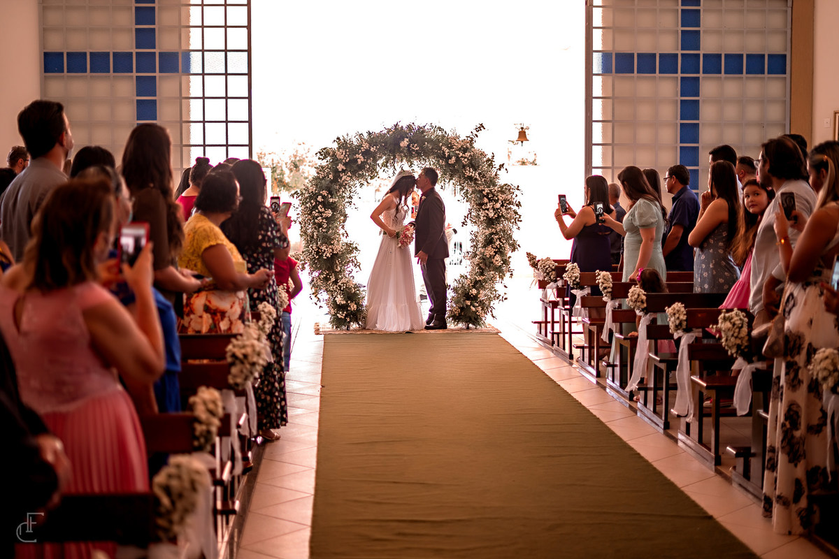 Casamento Wedding - Rondonópolis MT - Igreja Rosa Mística - Fotografo Clever Freitas - Melhor Fotografo de Evento