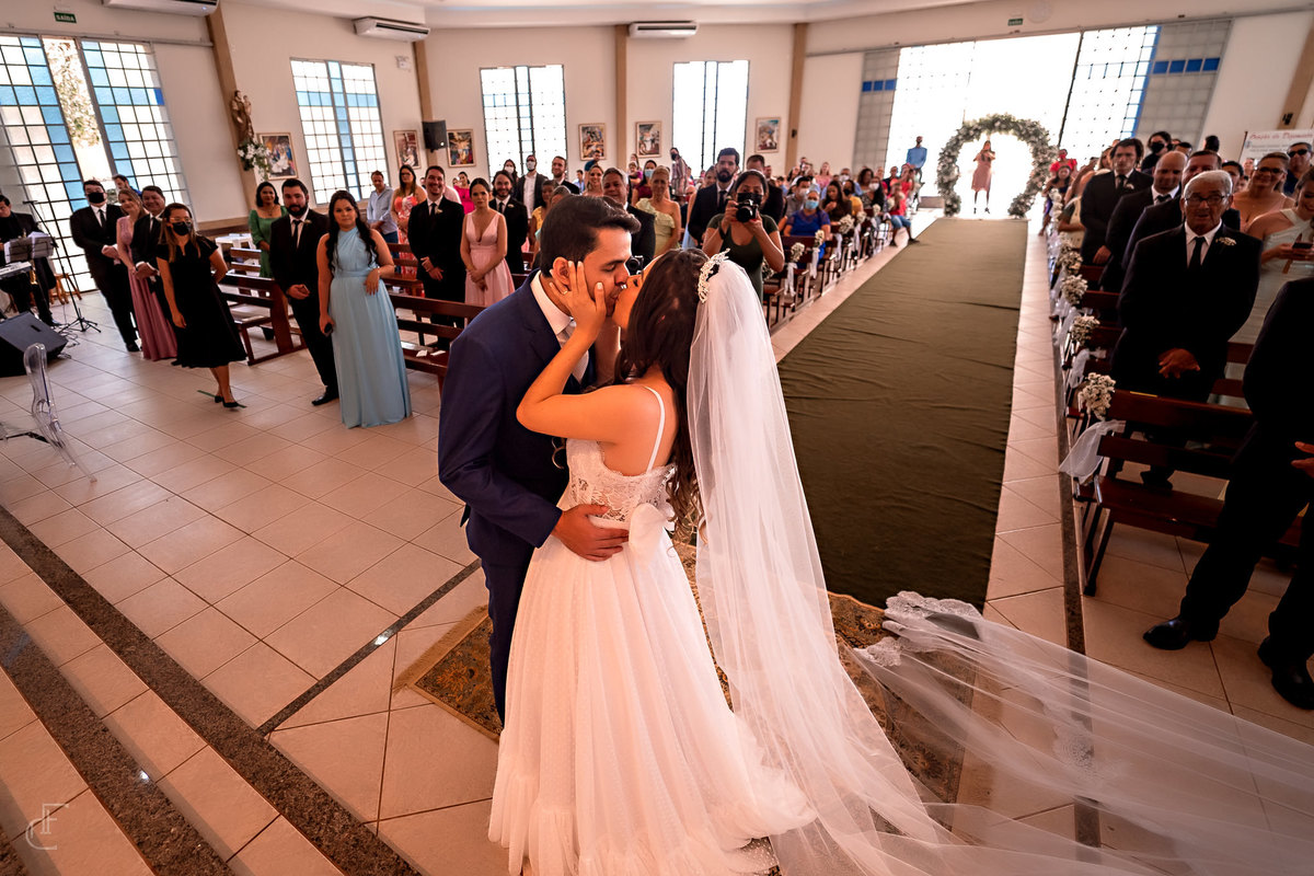 Casamento Wedding - Rondonópolis MT - Igreja Rosa Mística - Fotografo Clever Freitas - Melhor Fotografo de Evento