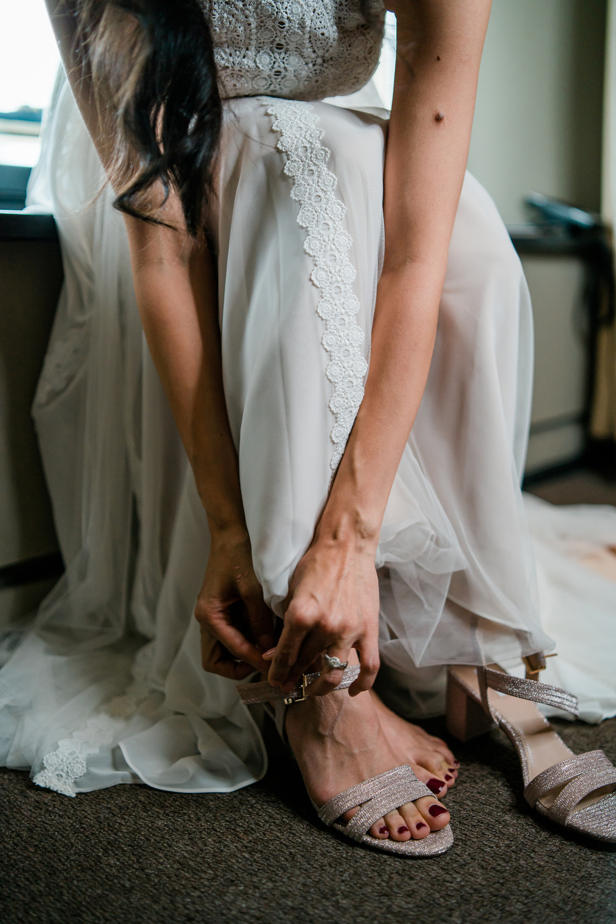 bride shoes