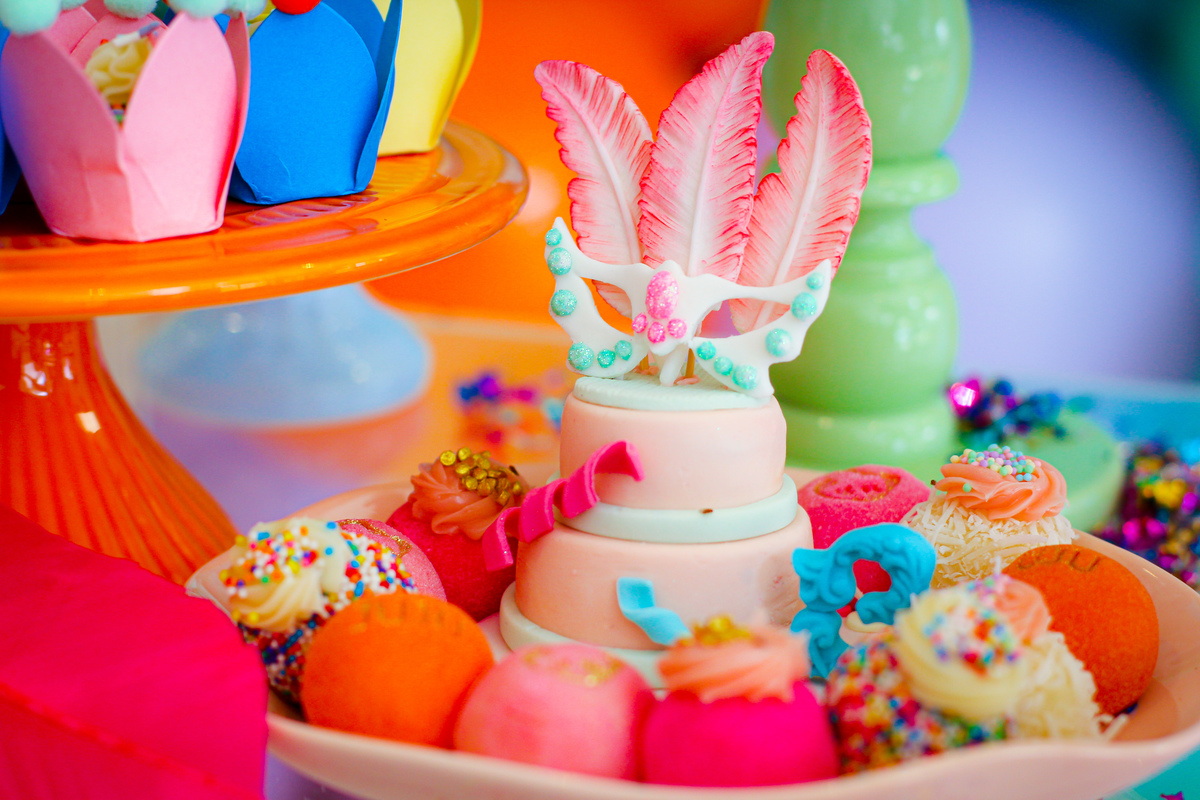 Doce personalizado de carnaval