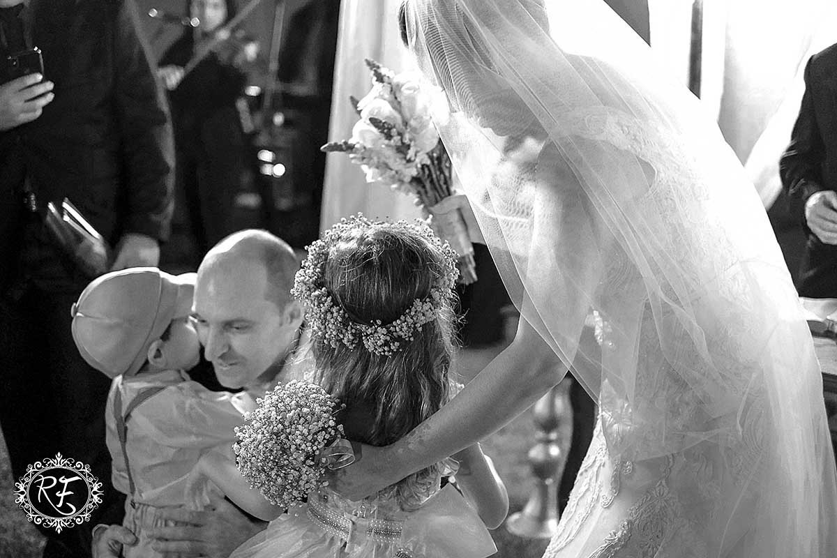 Casamento Valdilene e Daniel entrega das alianças
