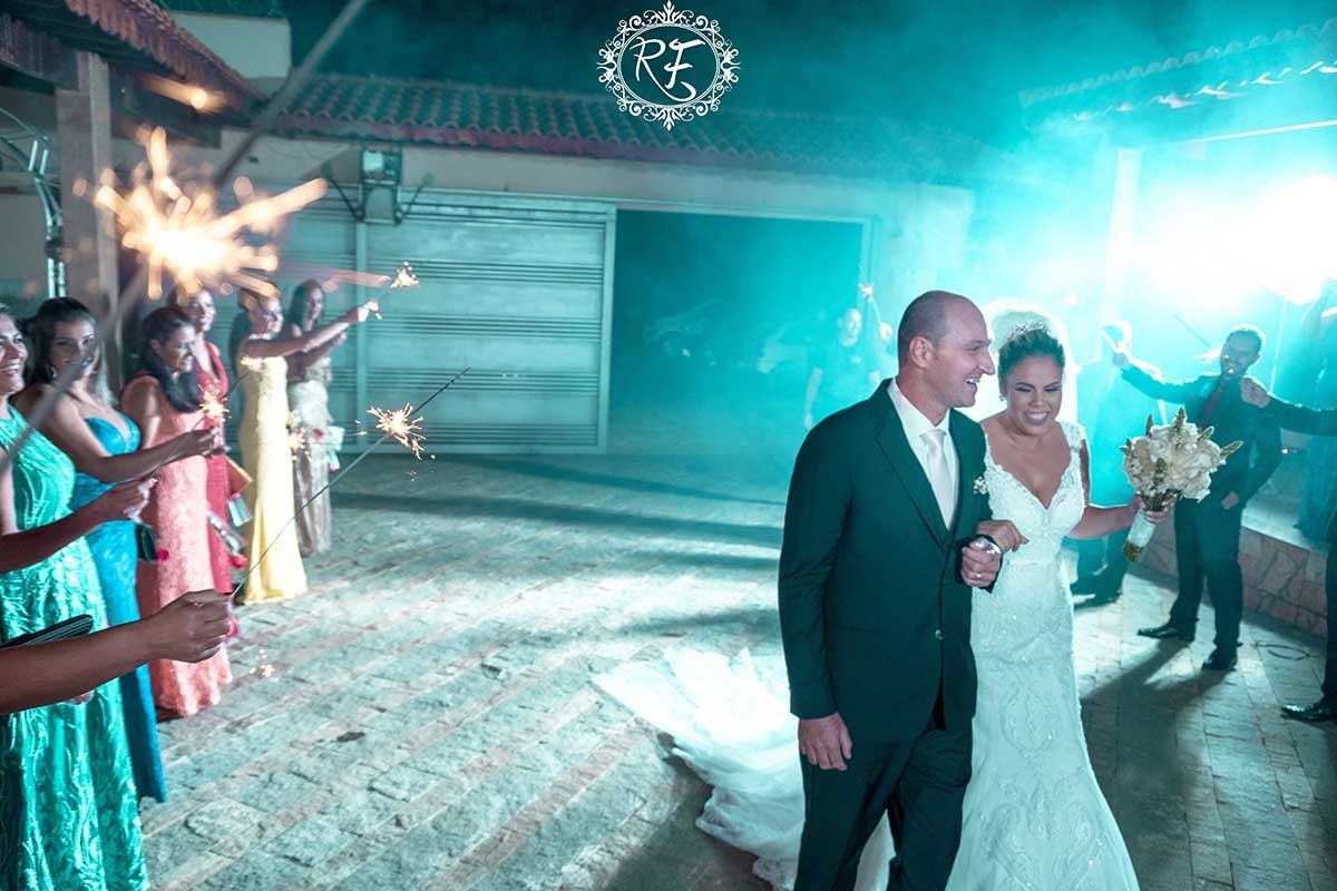 Casamento Valdilene e Daniel cheada da recepção