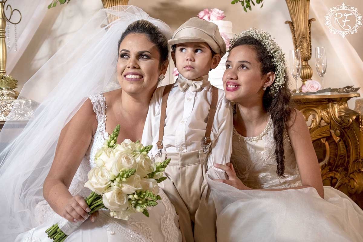 Casamento Valdilene e Daniel damas e pagens