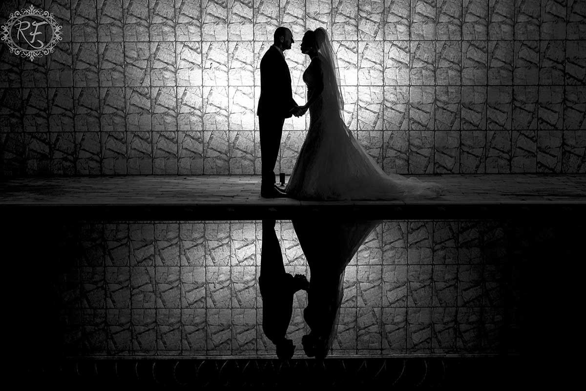 Casamento Valdilene e Daniel silhueta