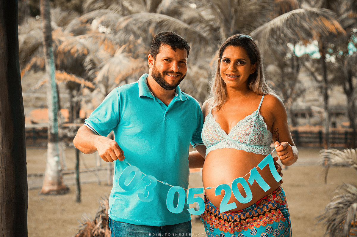 gestante em ensaio fotografico