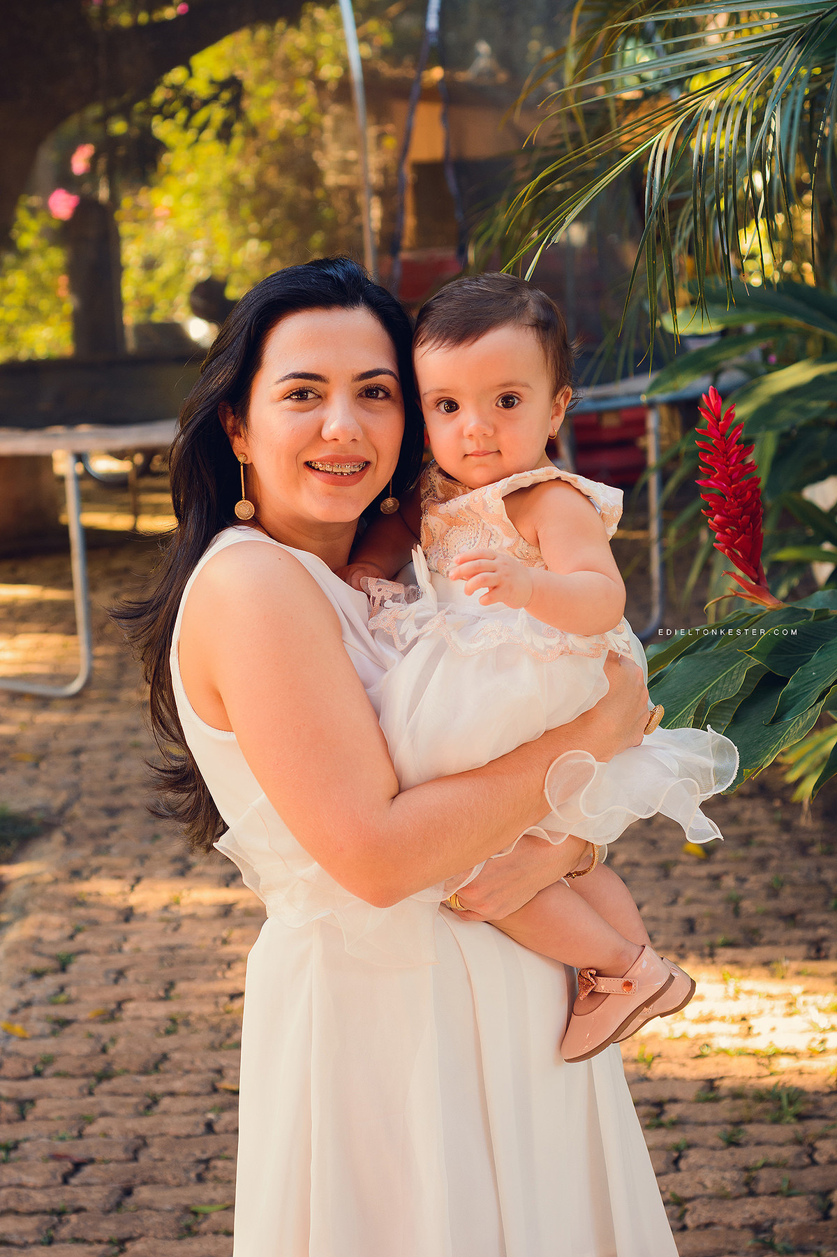 mae e filha em aniversario da laiza 1 aninho pelo fotografo de casamentos e familias edielton kester