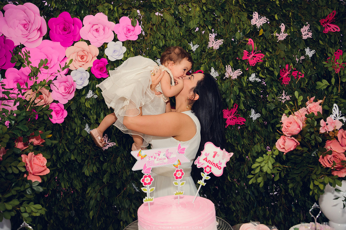 mae e filha em aniversario da laiza 1 aninho pelo fotografo de casamentos e familias edielton kester