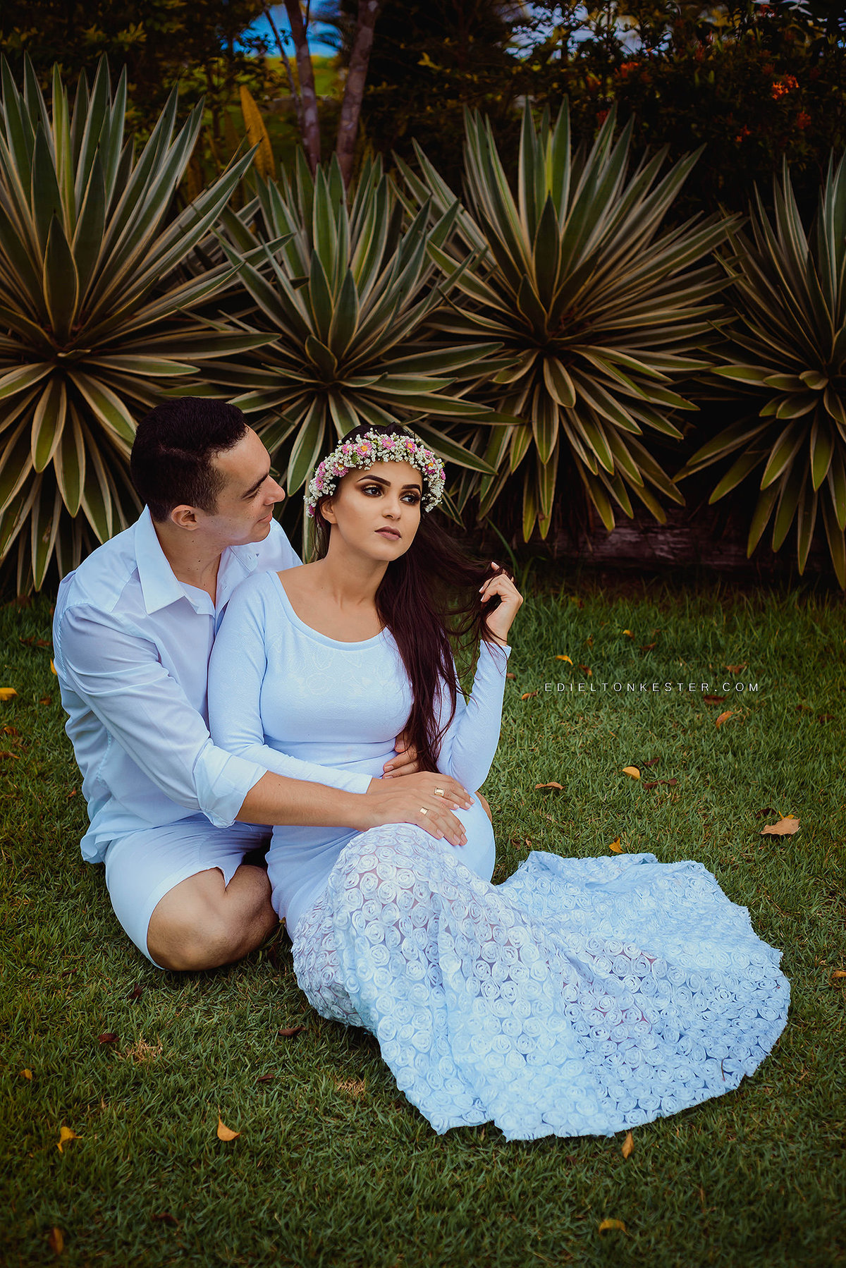 noivos em ensaio pre casamento