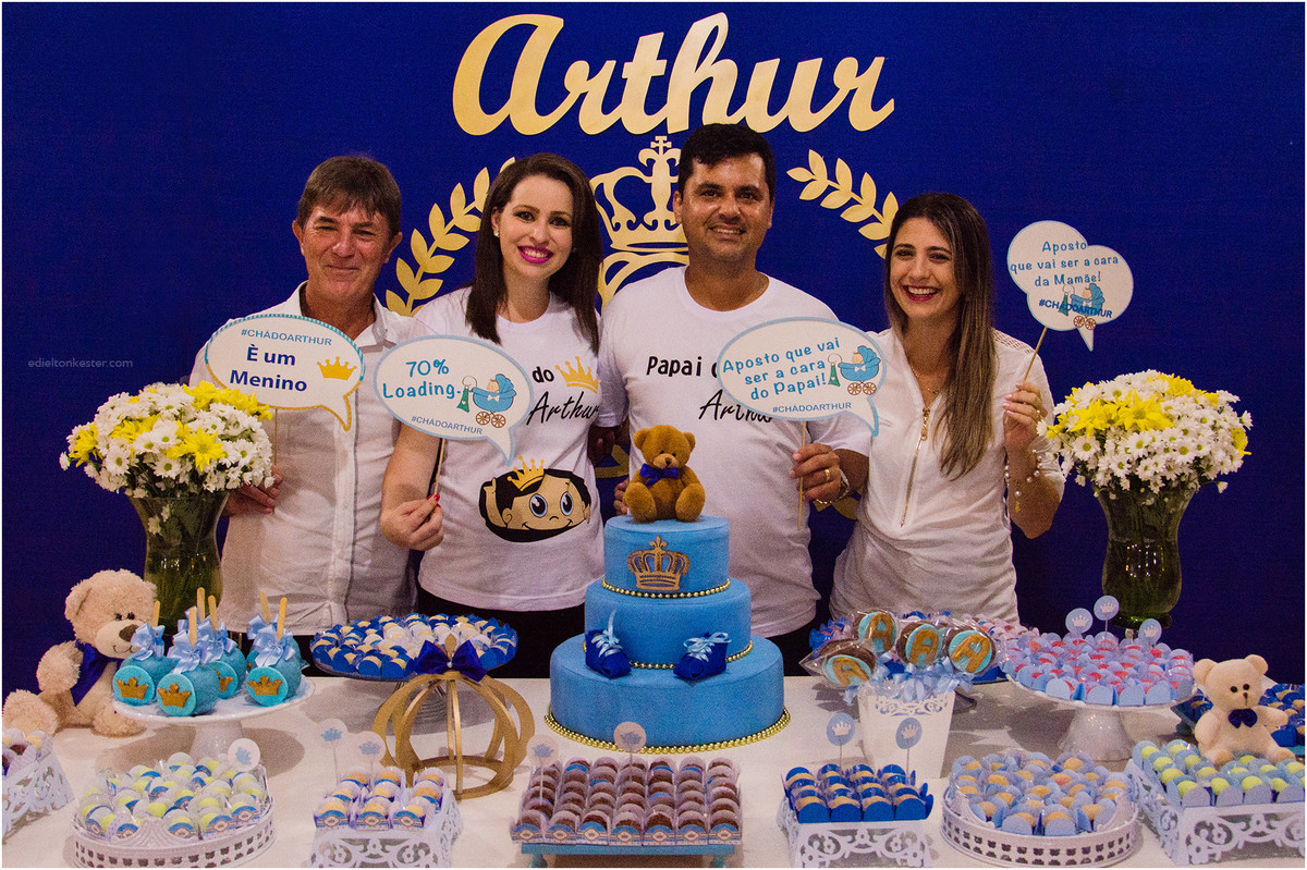 Chá de Bebe, Chá de Bebe do Arthur, Jaqueline e Jocsã, Edielton Kester, Fotografos ro
