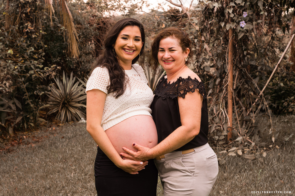 gestante e sua mae