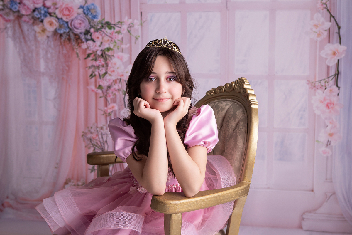 Ensaio Infantil - Sonhos de Princesa