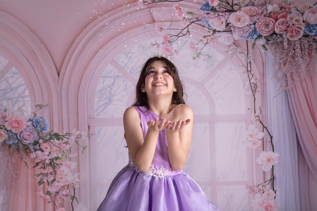 Ensaio Infantil - Sonhos de Princesa