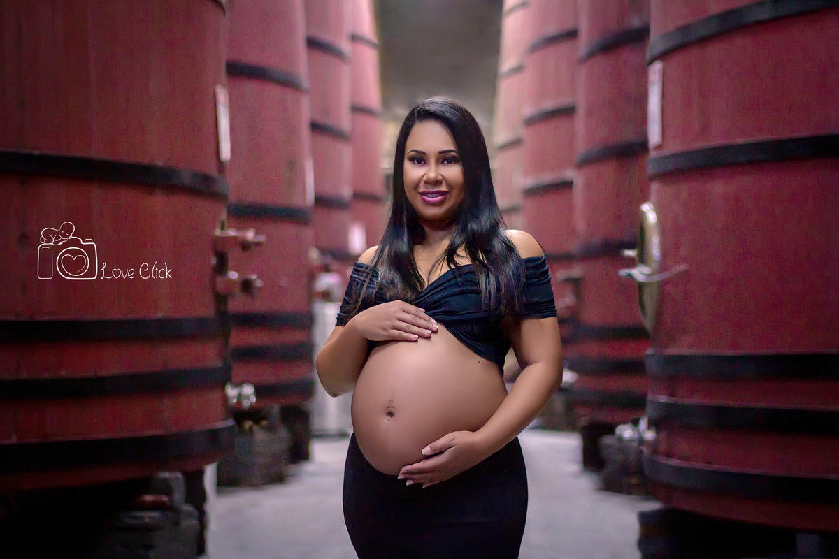 Lígia - Ensaio de Gestante