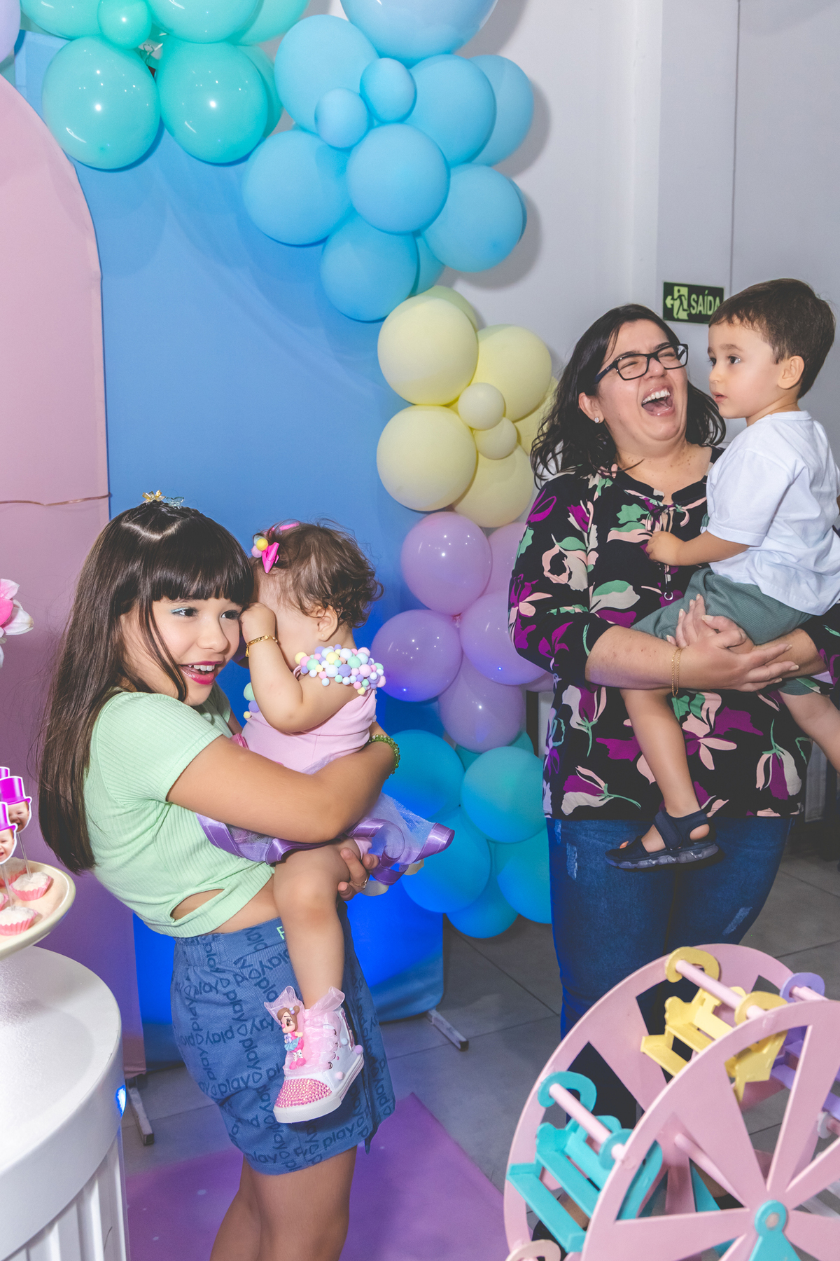 aniversário infantil / Fotografo em sorocaba / Arco Iris - Sorocaba / SP