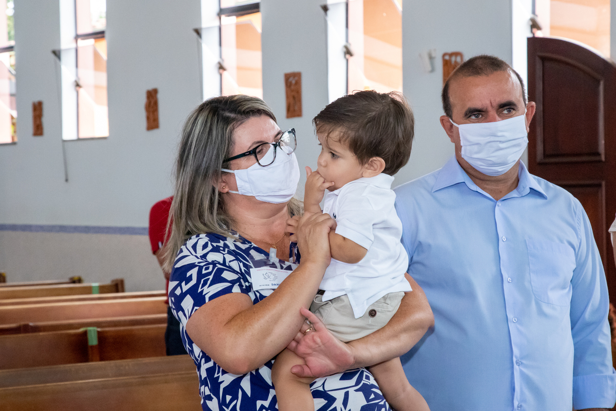 Batismo Daniel Paróquia Sagrado Coração de Jesus - Sorocaba - SP