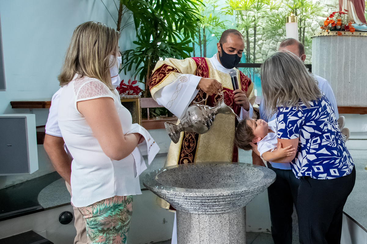 Batismo Daniel Paróquia Sagrado Coração de Jesus - Sorocaba - SP