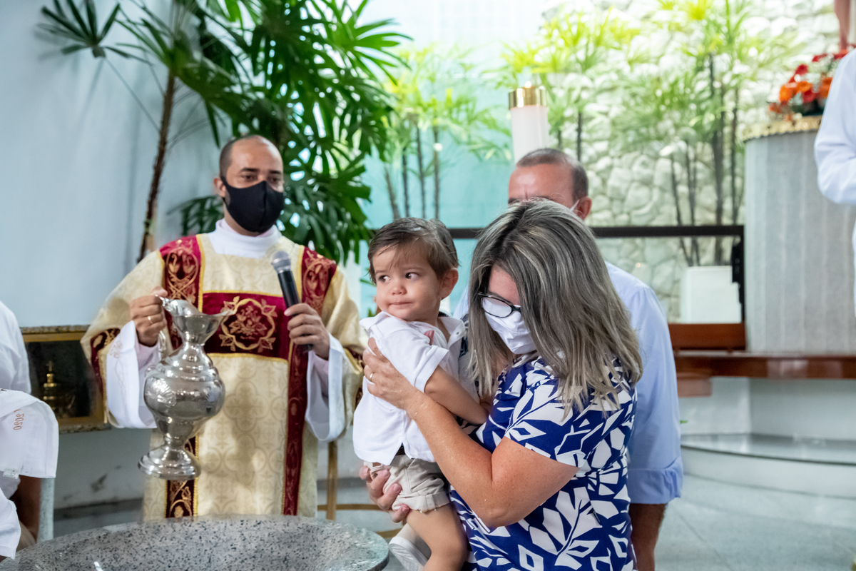 Batismo Daniel Paróquia Sagrado Coração de Jesus - Sorocaba - SP