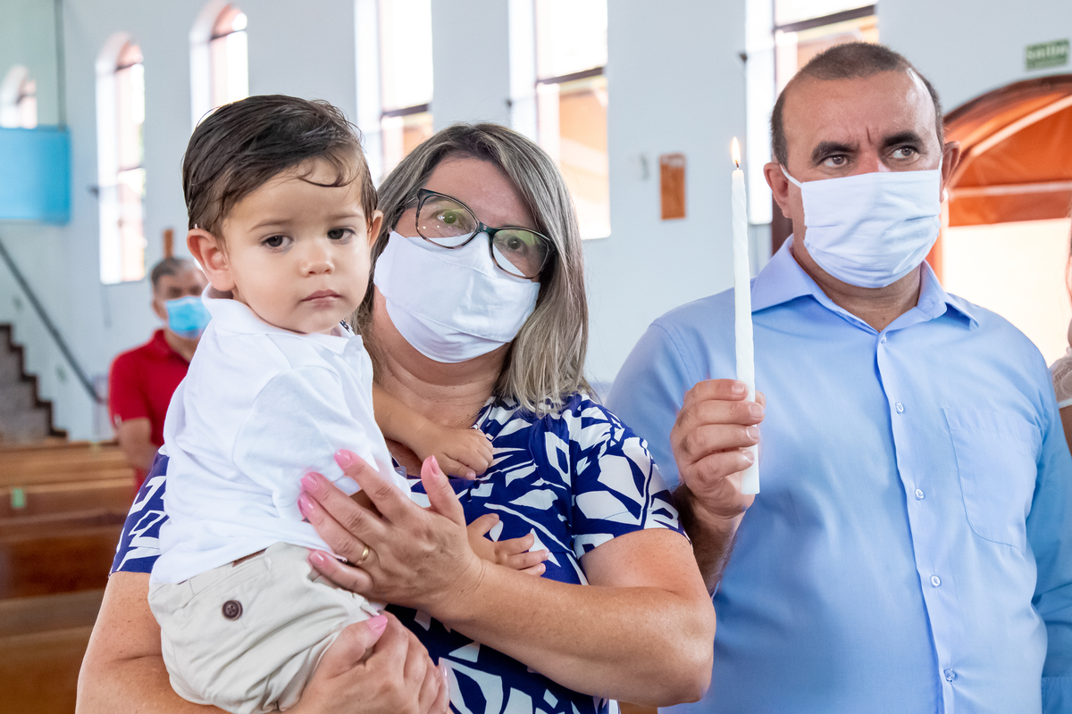 Batismo Daniel Paróquia Sagrado Coração de Jesus - Sorocaba - SP