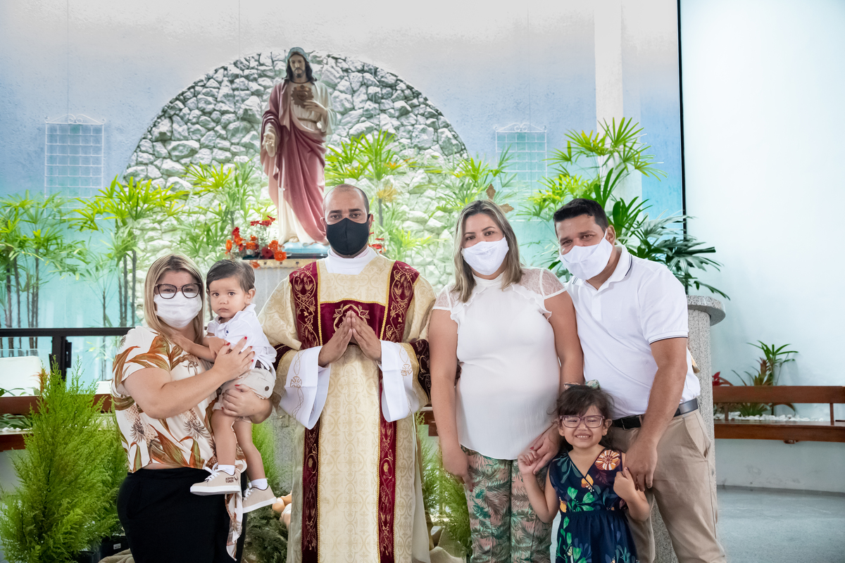 Batismo Daniel Paróquia Sagrado Coração de Jesus - Sorocaba - SP