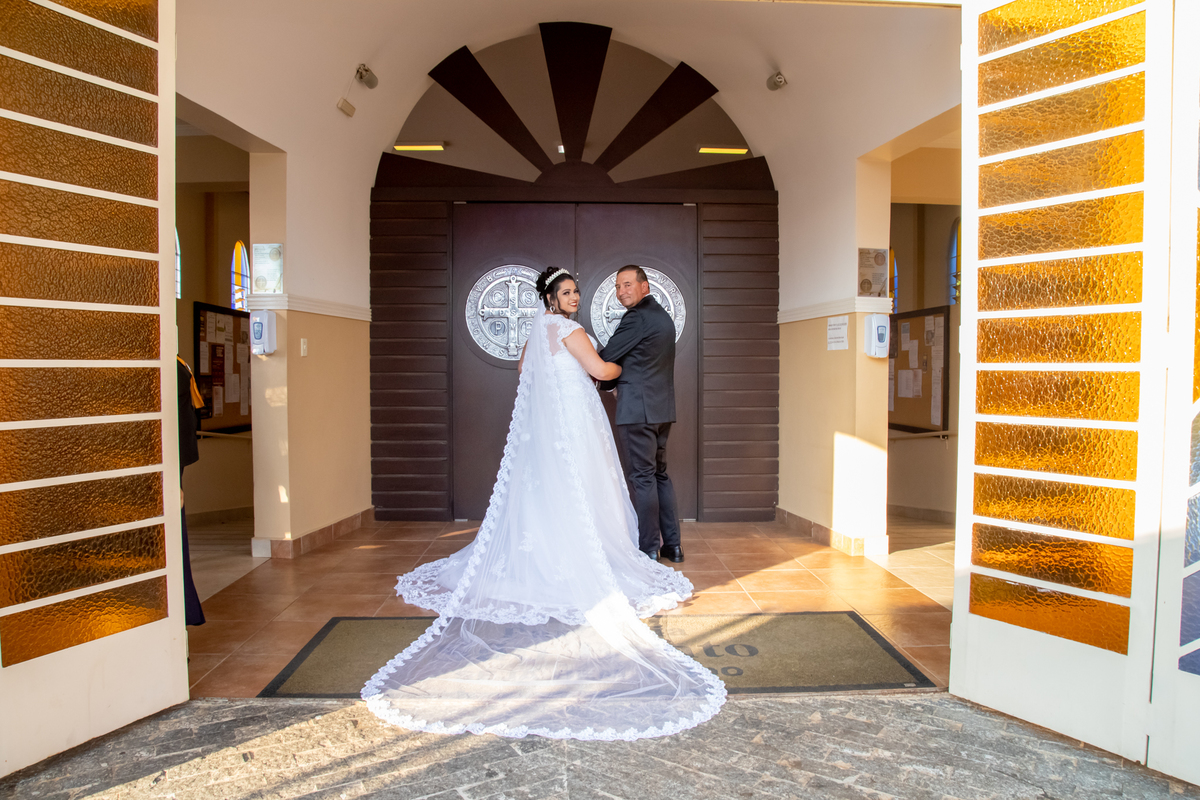 minutos antes da entrada