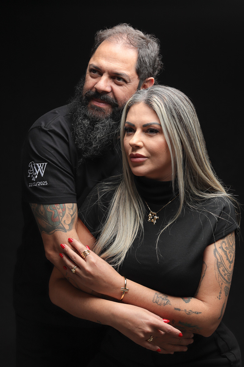 estúdio rossinis, Fotografia de Ensaio Família, Estúdio Fotográfico em Suzano e Região do Alto Tietê, Monica e o Marido