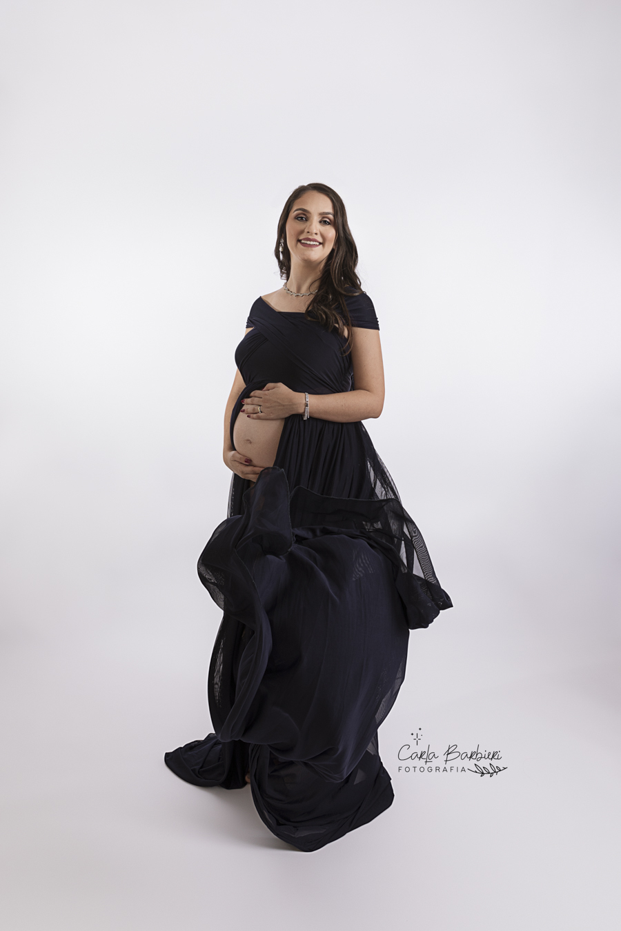 foto-gestante-tecido-voando