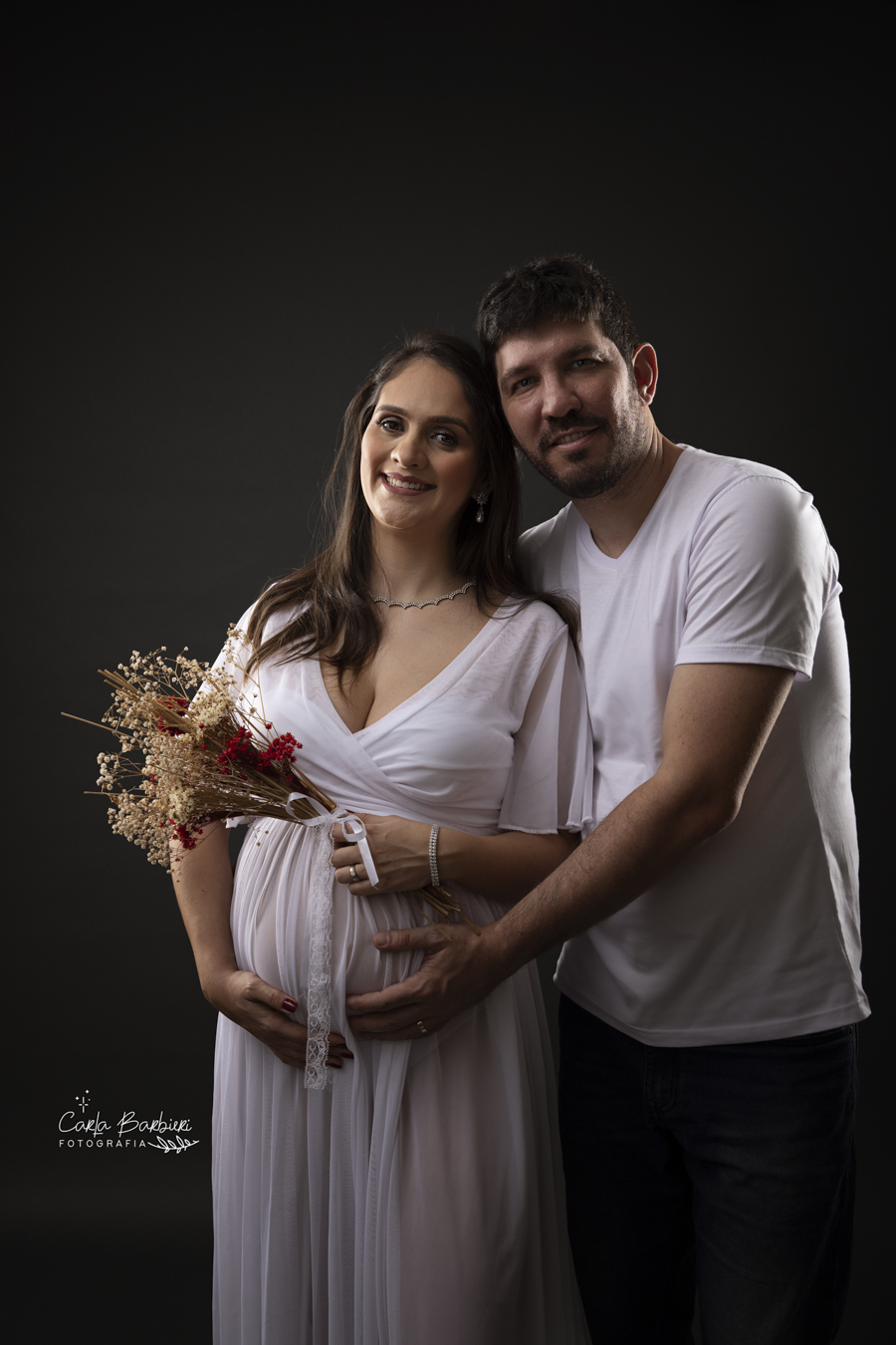 fotografia-gestante-flores-secas