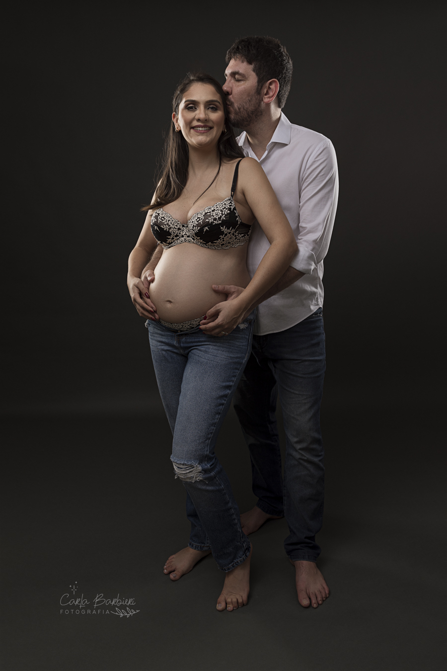 gestação-foto-roupas-próprias-jeans