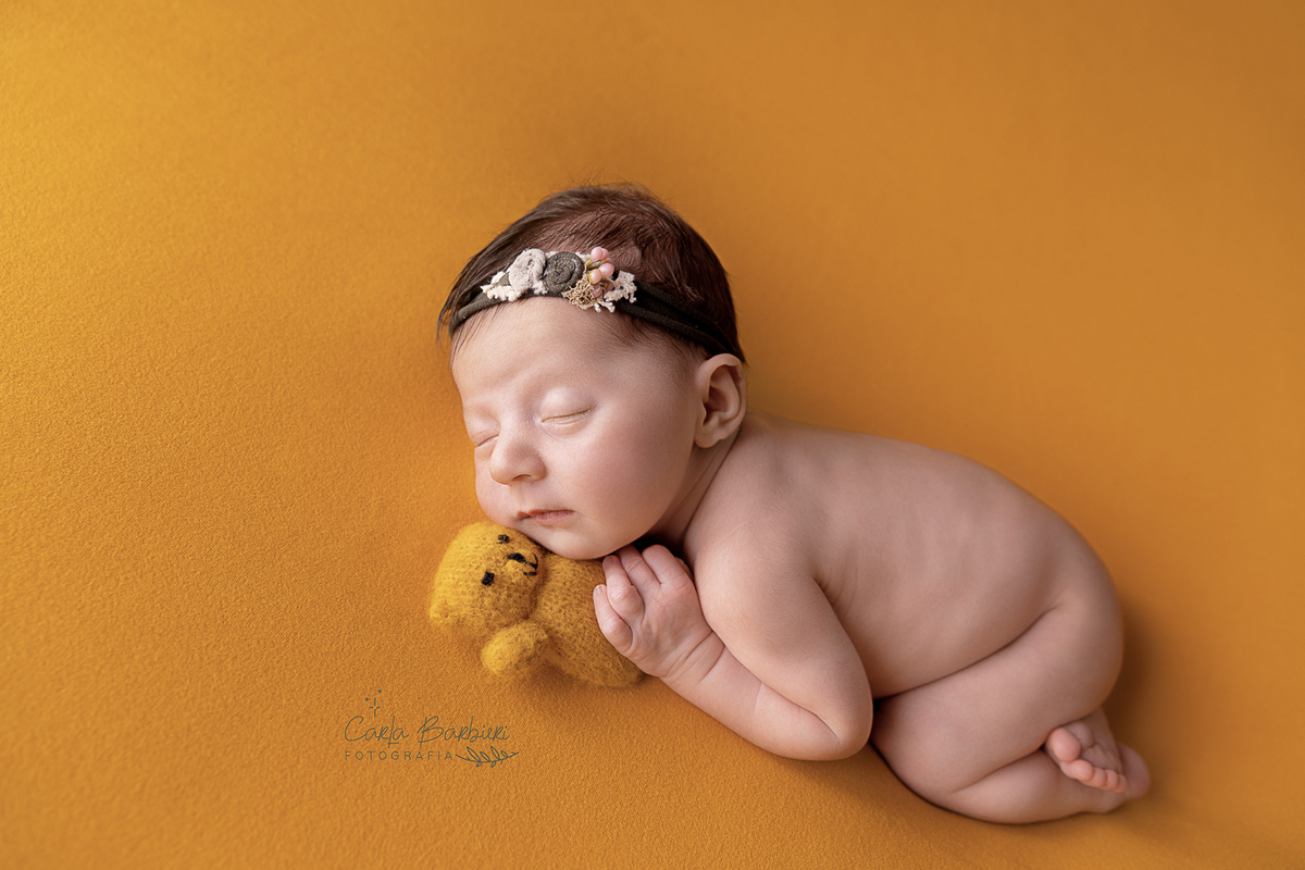 recém-nascida-pose-de-bundinha-com-ursinho