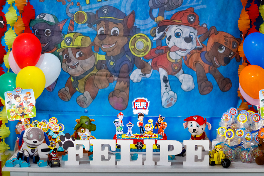 decoração patrulha canina