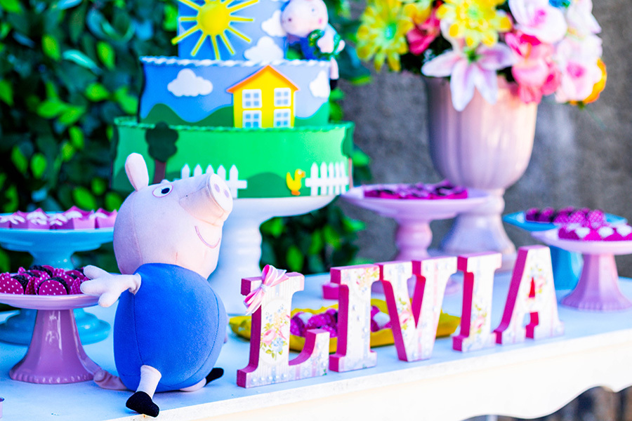 decoração peppa pig
