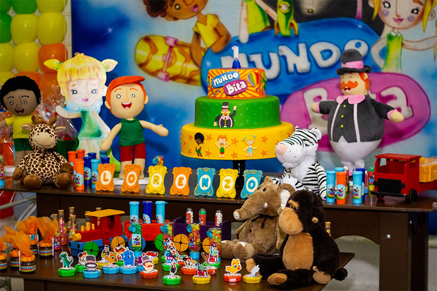 Decoração festa mundo Bita
