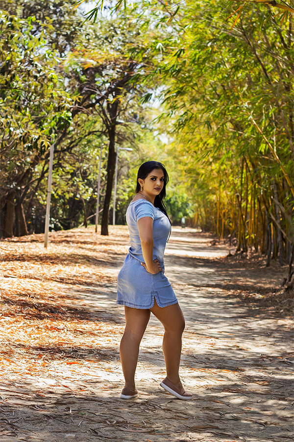 Foto feita na trilha do parque
