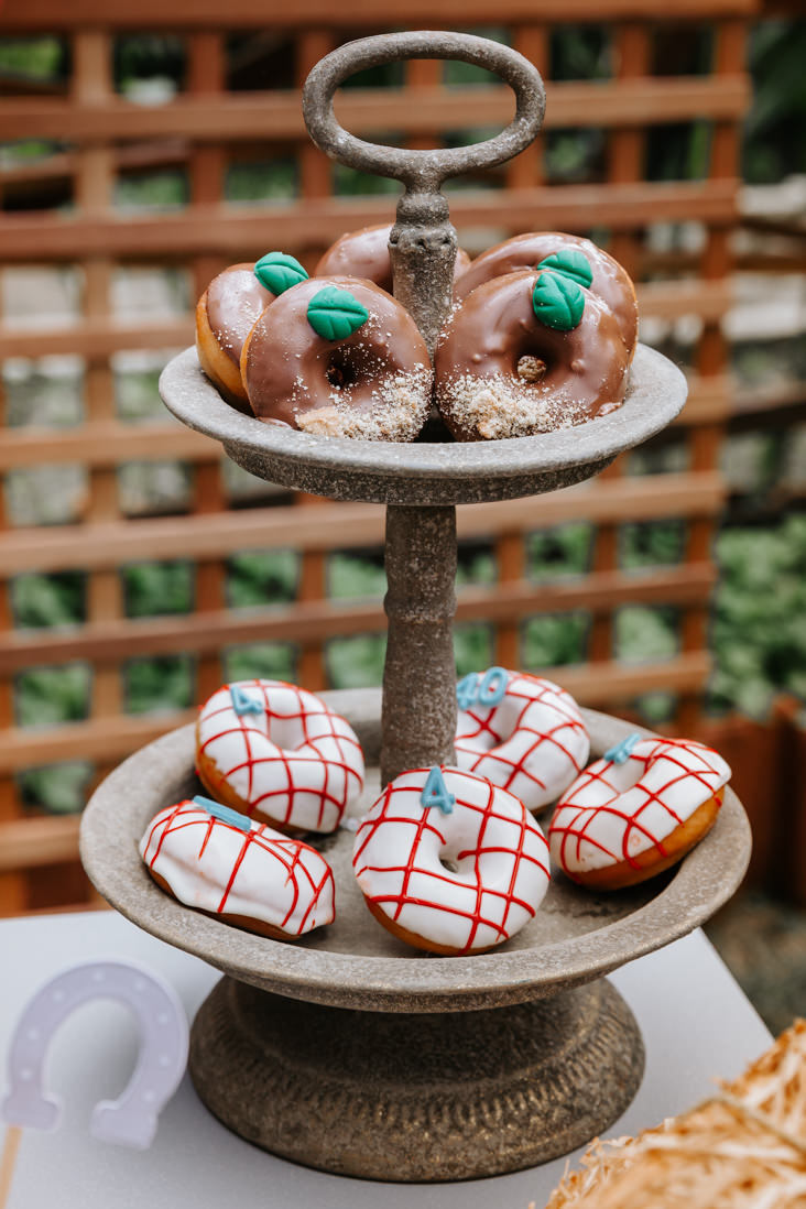 donuts festa tema cowboy 