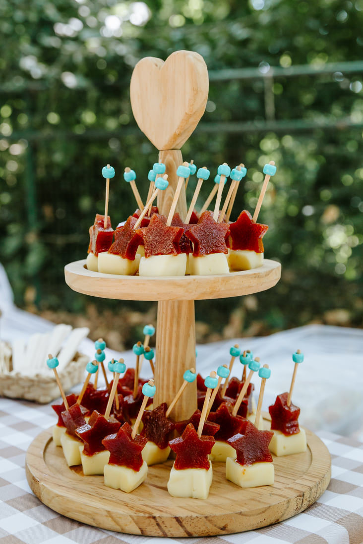 comidinhas de piquenique queijo com goiabada