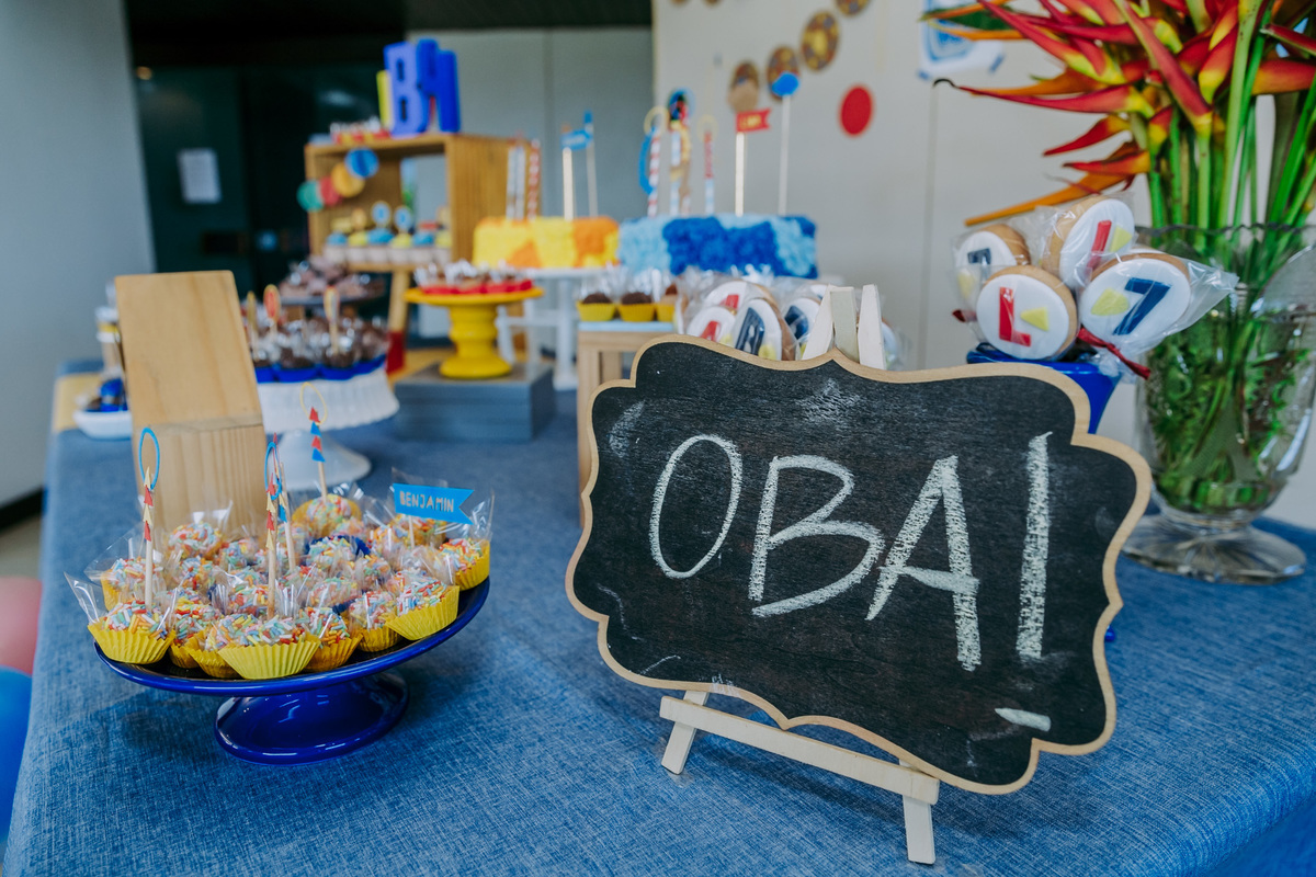 Fotografia de decoração de festa infantil