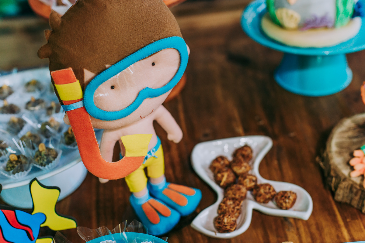 fotografia de mergulhador de feltro