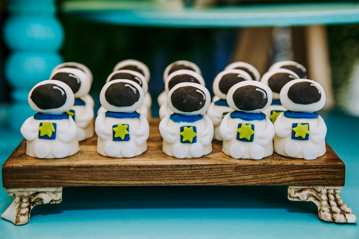 foto de docinho de astronauta