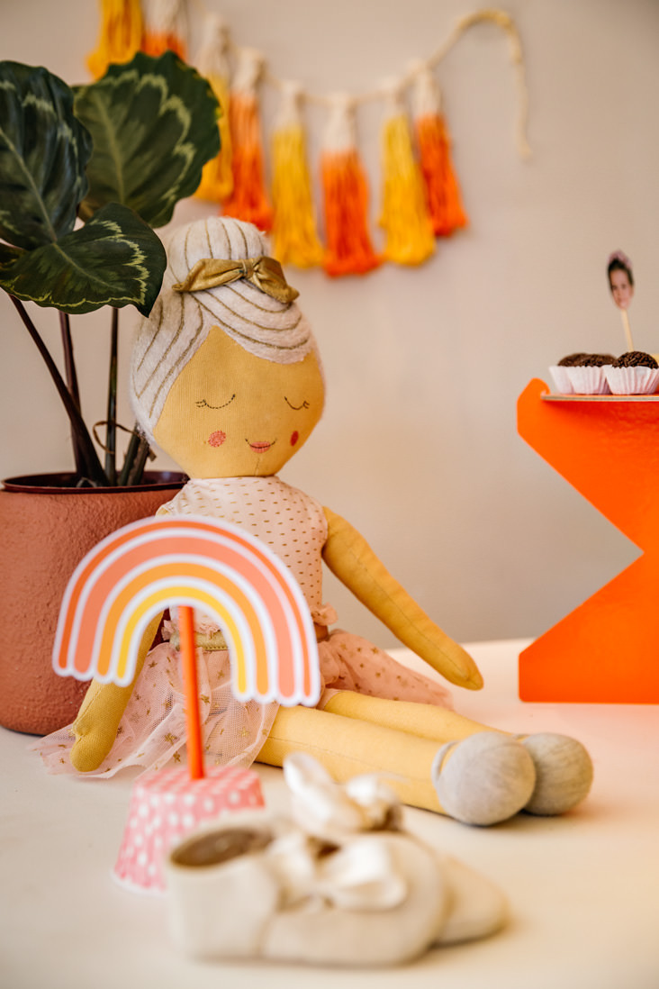 bailarina de pano festa sunshine