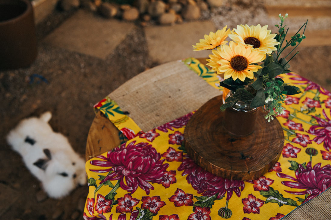enfeite de mesa de festa infantil na casa de festas O quintal no Recreio dos Bandeirantes