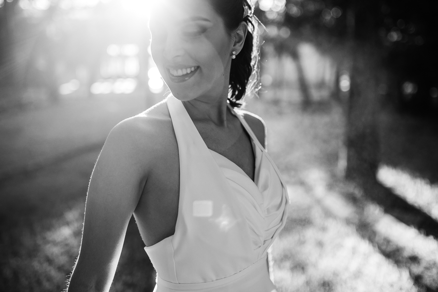 novia espontanea sesion de fotos