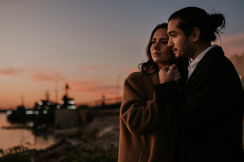 atardecer en la costanera de asuncion paraguay