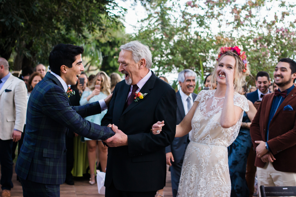 bodas en el rio paraguay - casamiento solar perrier - boda emotiva par