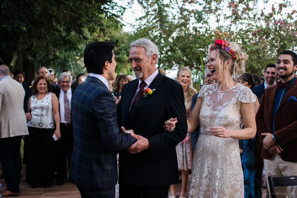 bodas en el rio paraguay - casamiento solar perrier - boda emotiva par